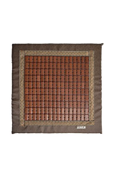 Naimeed Company Chair cushion, bamboo pattern, Naimeed D4917, Brown
