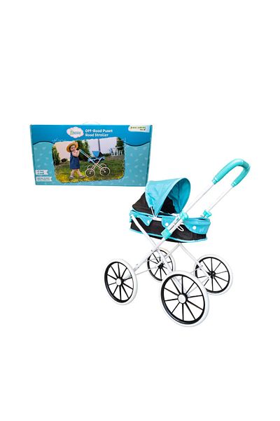 Global Toys عربة أطفال معدنية من روزا