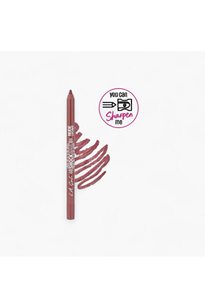 L.A. Girl قلم تحديد الشفاه شوك ويف نود