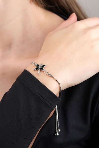 Jack Ferrero WOMEN'S WOUNDED NECKLACE AND BRACELET ZIRCON STONE WATERWAY BRACELET