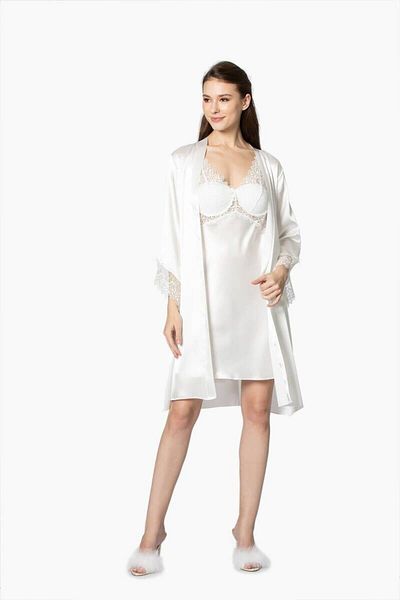 Pierre Cardin Lace Satin Dowry Set of 6
