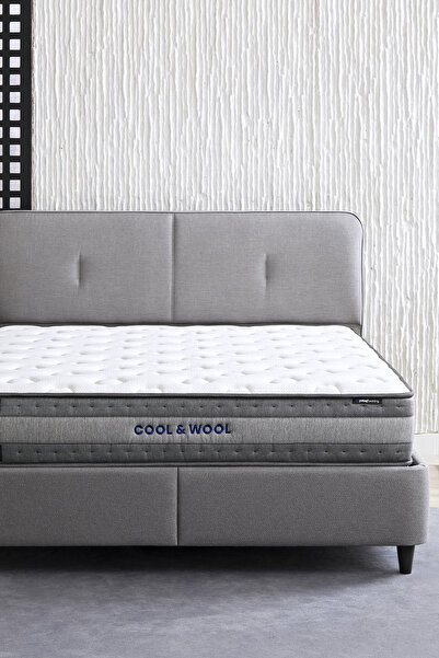 Yataş Cool&Wool 3'lü Yatak, Baza, Başlık Set