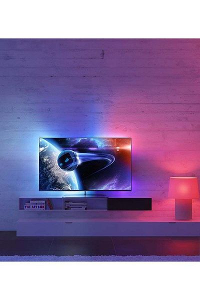 DLC 4-Piece Color Changing LED Light Strip Set With Remote Multicolour 5meter