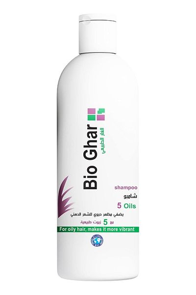 BIOGHAR 5 Natural Oils Shampoo for Oily Hair