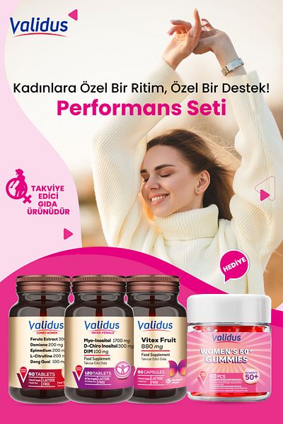 Validus Women's Wellness Package - Epimedium Inferfemale Vitex