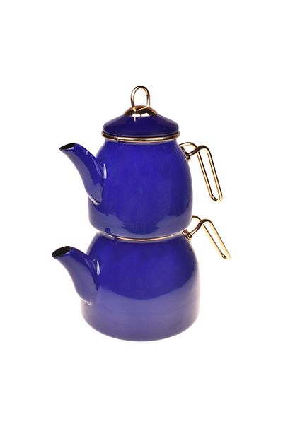 Taşev Sultani Teapot Set Navy Blue