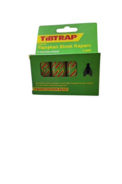 Tibtrap Genel marka TİBTRAP 4LÜ YAPIŞKAN SİNEK KAPANI 1 PAKET
