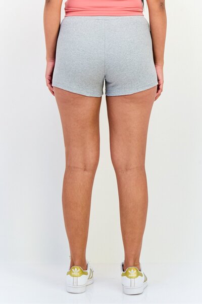 adidas Women Sportswear Fit Drawstring Training Shorts, Grey