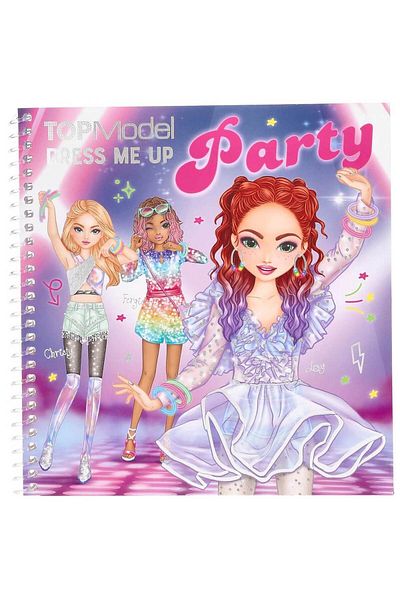 Top Model Dress Me Up Party Topmodel Sticker Book