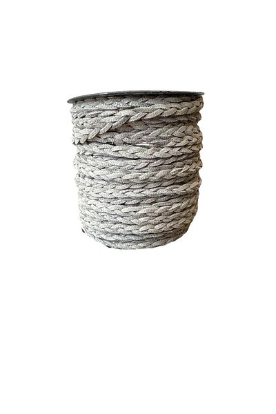 OZN AKSESUAR Suede Leather Braided Rope, 6mm, DIY Handmade Bracelet, Necklace Rope Decorative Cord (3 Meters)