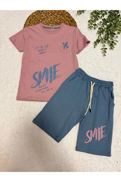 TİJK Boy's Cotton Bottom Top Set