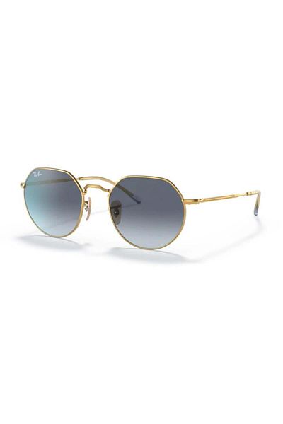 Ray-Ban Ray Ban Unisex Irregular Jack Sunglasses- Rb 3565 - Lense Size:53mm - Arista
