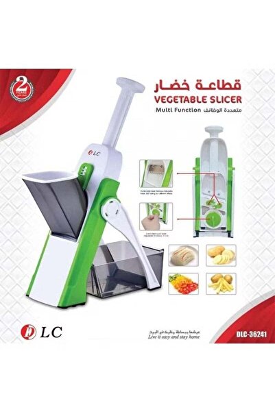 DLC قطاعة خضراوات يدوية متوسطة الحجم 4 في 1 DLC-36241
