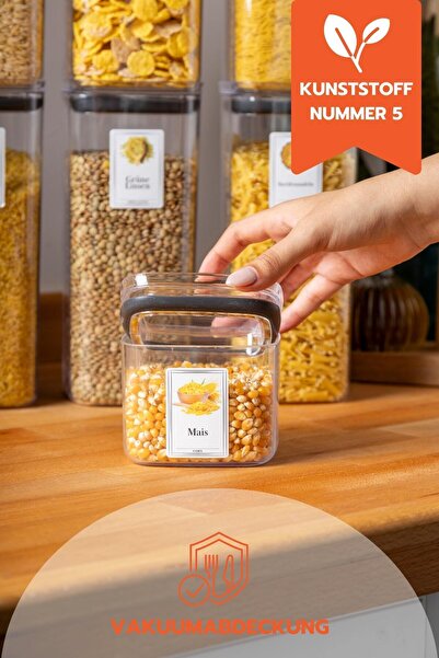 Ginza Maison 9 ADET KAPAKLI VAKUM SAKLAMA KABI