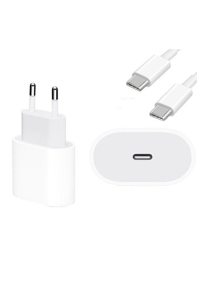 REDz Accessories Cablu de încărcare cu mufă, lungime 2 m, pentru iPhone 15/16, încărcare rapidă, tip C, 20 w, alb