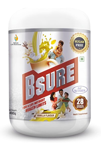Bsure العلوم الحياتية البريطانية Bsure - مشروب مكمل غذائي كامل ومتوازن وخالي ...