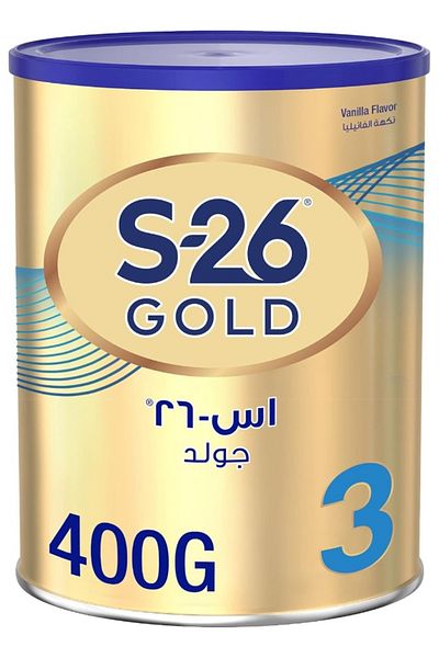 S-26 Nestle S26 Gold Stage 3 Formula for Toddlers, From 1 to 3 Years, 400g