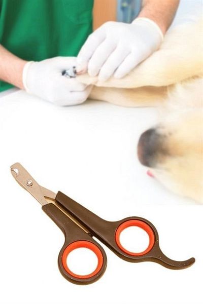 tedaks Small Steel Tip Cat Dog Pet Nail Clipper Paw Grooming Tool Ergonomic Non-Slip Handle
