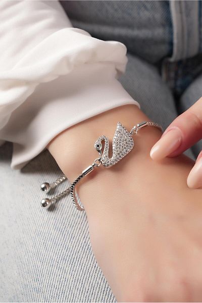 Çlk Accessories سوار بجعة حجرية ممتازة 70893