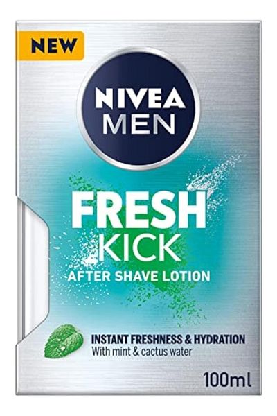 NIVEA MEN After Shave Lotion, Fresh & Cool Mint Extract, 100ml