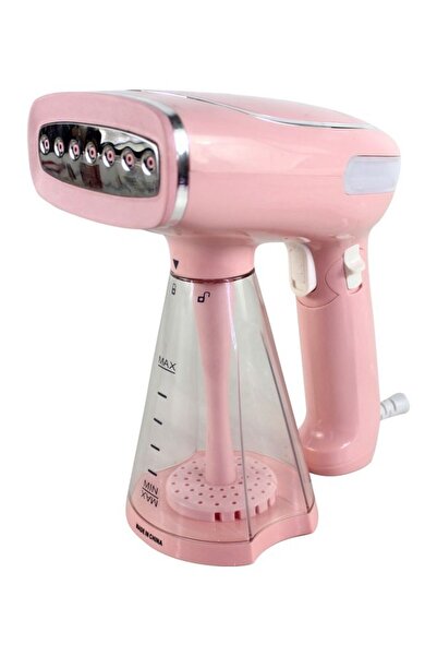 DLC مكواة بخار محمولة للملابس سعة 250 مل وقوة 1500 وات DLC-540 وردي/أبيض