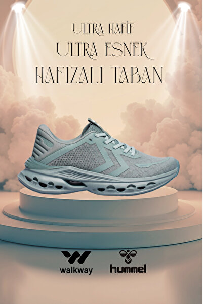 hummel Hml Hrzn Hafızalı Taban Haki Spor Ayakkabı