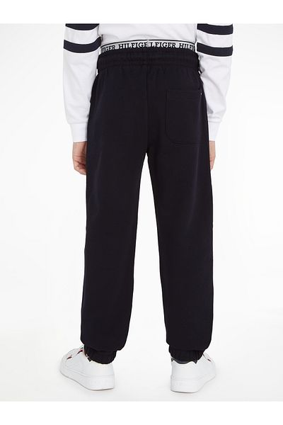 Tommy Hilfiger Tommy Hilfiger Boys Blue Crest Logo Sweatpants