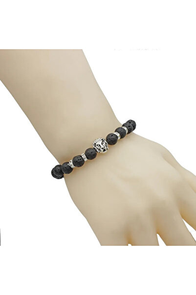 SIC MODA Bratara Pietre Naturale Lava SIC MODA 5377