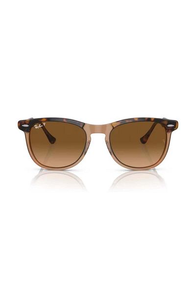 Ray-Ban Ray Ban Unisex Pillow Eagleeye Sunglasses- Rb 2398 - Lense Size:53mm - Havana On Transparent Brown