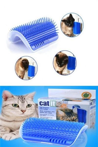 tedaks Practical Cat Hair Scratching and Crawling Apparatus Wall Mounted Scratching Tool