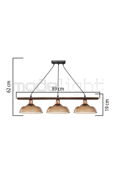 Modelight KARYA 3LÜ AHŞAP CEVİZ KASA - BAL ŞAPKA ( BAKIR KUKALI) SALON-OTURMA-ÇOCUK-YEMEK-YATAK ODASI-MUTFAK