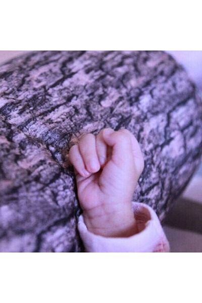 OEM Decorative pillow, log-shaped, 36 x 16 cm