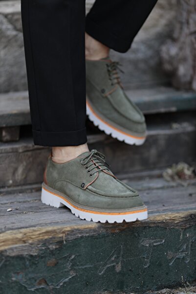 Faruk balkanas Andy Model Genuine Suede Leather Eva Sole Casual Shoes