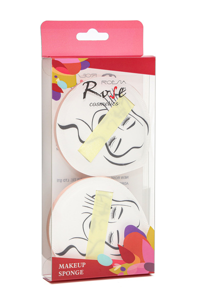 Roesıa Rose Cosmetics Rose Karma Desenli 2'li Makyaj Süngeri