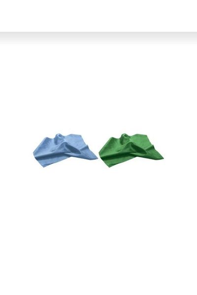 Dr. Clinic Green Blue Bioenergy 2-Piece General Cleaning Cloth