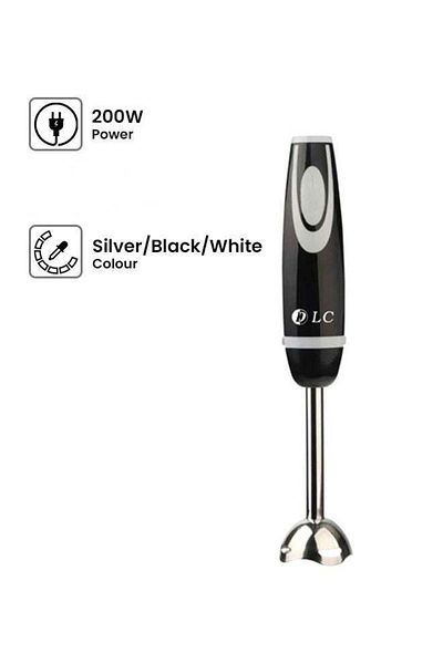 DLC Electric Hand Blender 39003 Black/Silver/White
