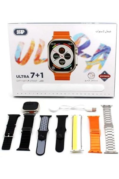 SP ISNUP Isnup Sp Smart Watch By For Kids, Men & Women – 5 Straps, Charger, Case, Heart Rate Tracker
