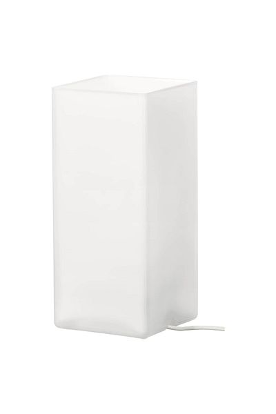 IKEA GRÖNÖ Table Lamp, Frosted Glass White, 22 cm