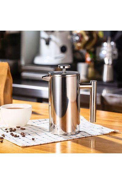 OEM Stainless steel infuser, 700 ml, modern look, easy to store and handle, 7.4 x 16.5 cm