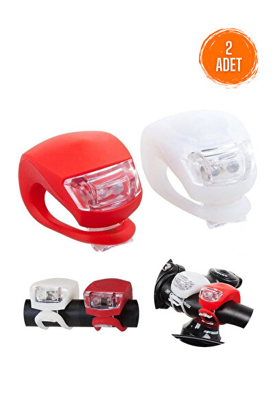 Beatitude Bisiklet Işığı 2 Adet Su Geçirmez Scooter Tekerlekli Araç Flaşör Fa...