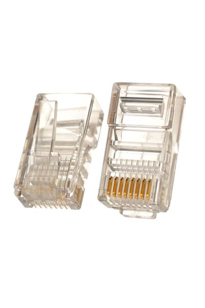 OEM Rj-45 8p 8c plug jack (10-pack)