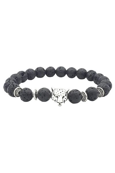 SIC MODA Natural Stone Bracelet Lava SIC MODA 5378A