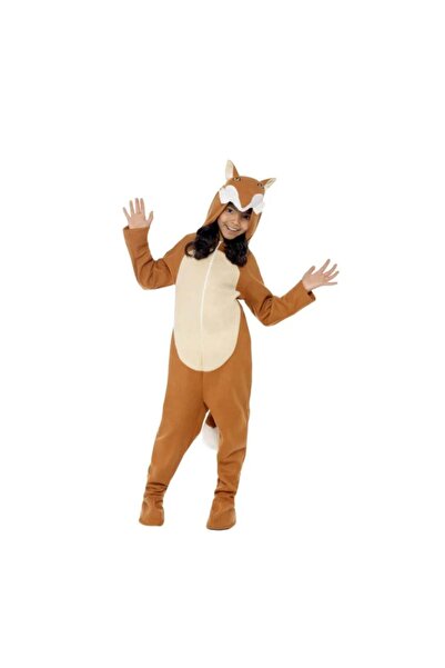 KidMania Costum carnaval vulpe pentru copii 7-9 ani 130-143 cm