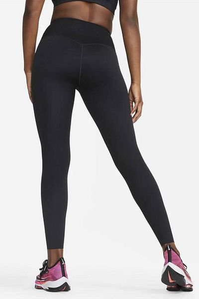 Nike Trainng Go Dri Fit Infinalock Full Length 6 Pocket Recovery Reflective Training Tights Black