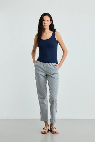 Gusto Lycra Undershirt - Navy Blue
