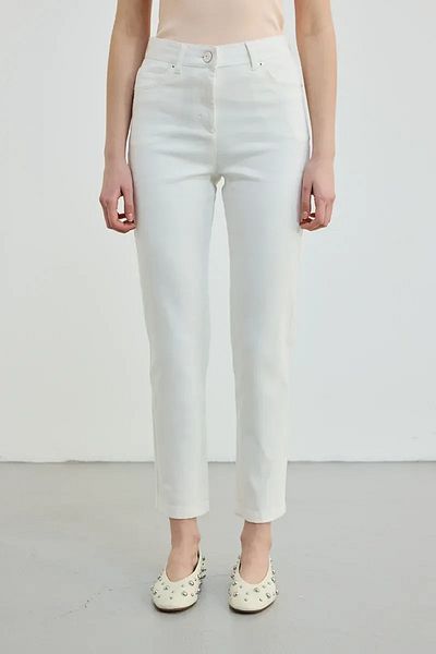 Gusto Slim Fit Jeans - Ecru Color