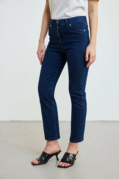 Gusto Pantaloni albaștri slim fit