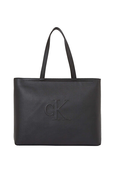 Calvin Klein Kadın Siyah Tote Çanta