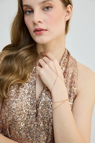 Gusto Gold Shahmeran Bracelet