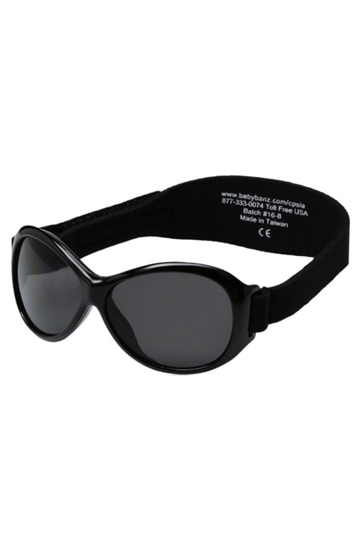 Banz Ochelari de soare pentru copii, 2-5 ani, Retro, Negri